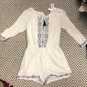 White Romper